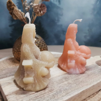 Moeder aarde kaars groot