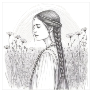 Kaart: 'Stille liefde verweven'