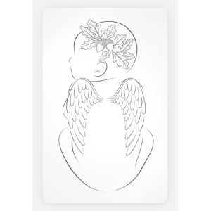 Kaart: 'Baby eikelkrans 2'