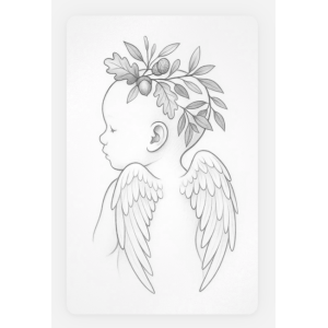 Kaart: 'Baby eikelkrans'